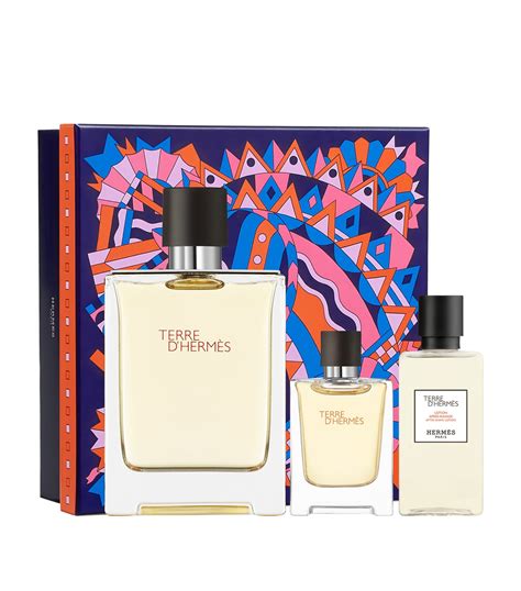 hermès perfume set|hermes terre d'hermes gift set.